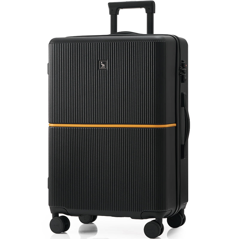 A bold yellow stripe meets clean vertical lines, creating a blade-sharp minimalist look — OIWAS Edge Collection