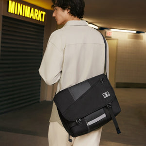 Men's messenger bag multi-color optional large-capacity fashion waterproof leisure bag OIWAS丨Pack Your World丨Bags, Backpack & Luggage